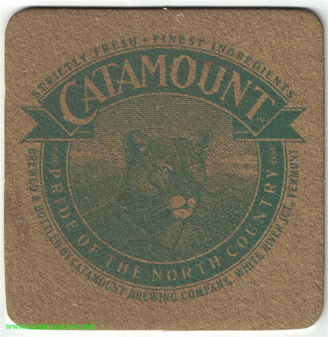 Catamount Beer Coaster