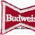 Budweiser Bowtie Beer Patch front of patch