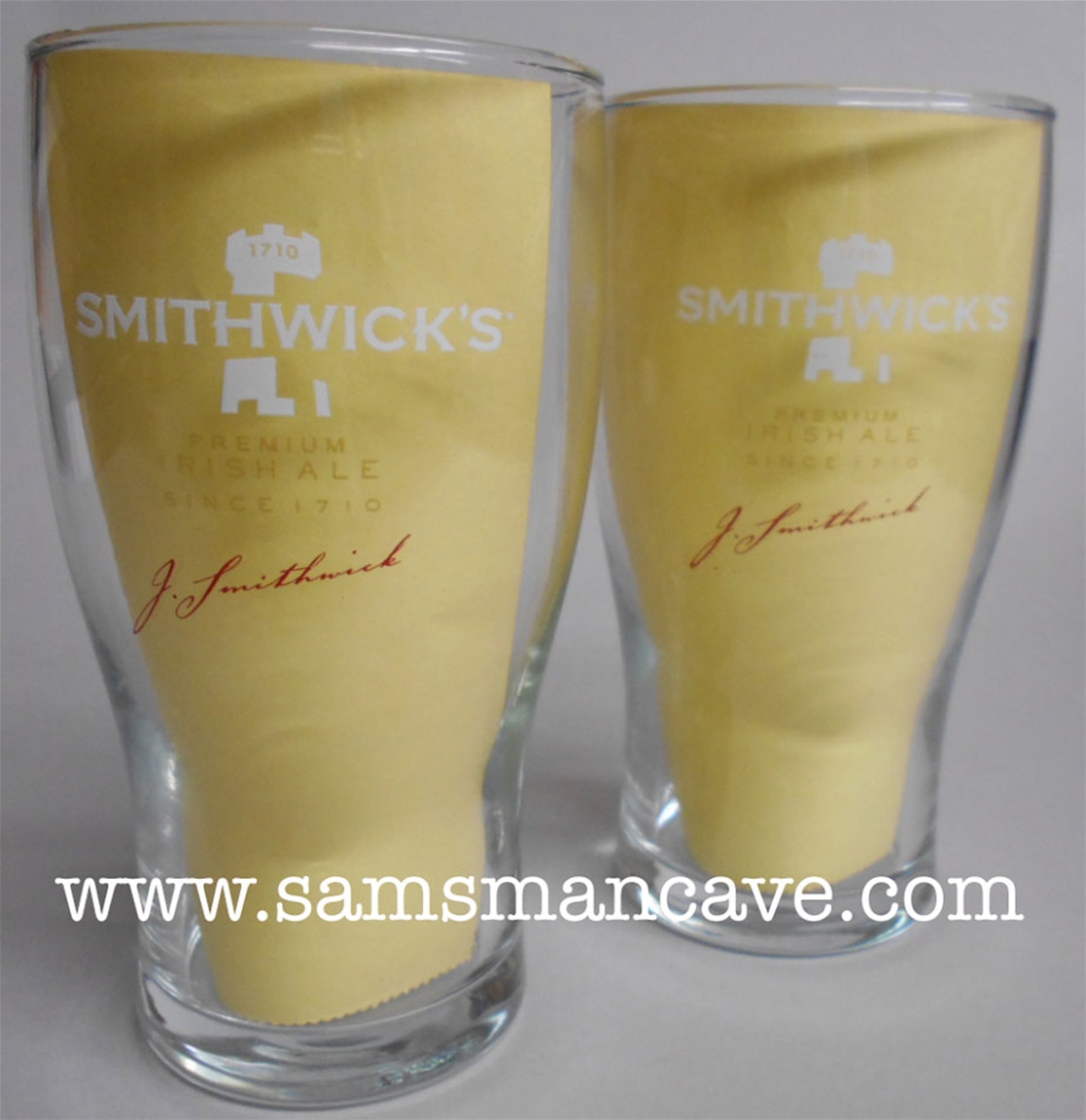 Smithwick's Signature Glass Set of Two