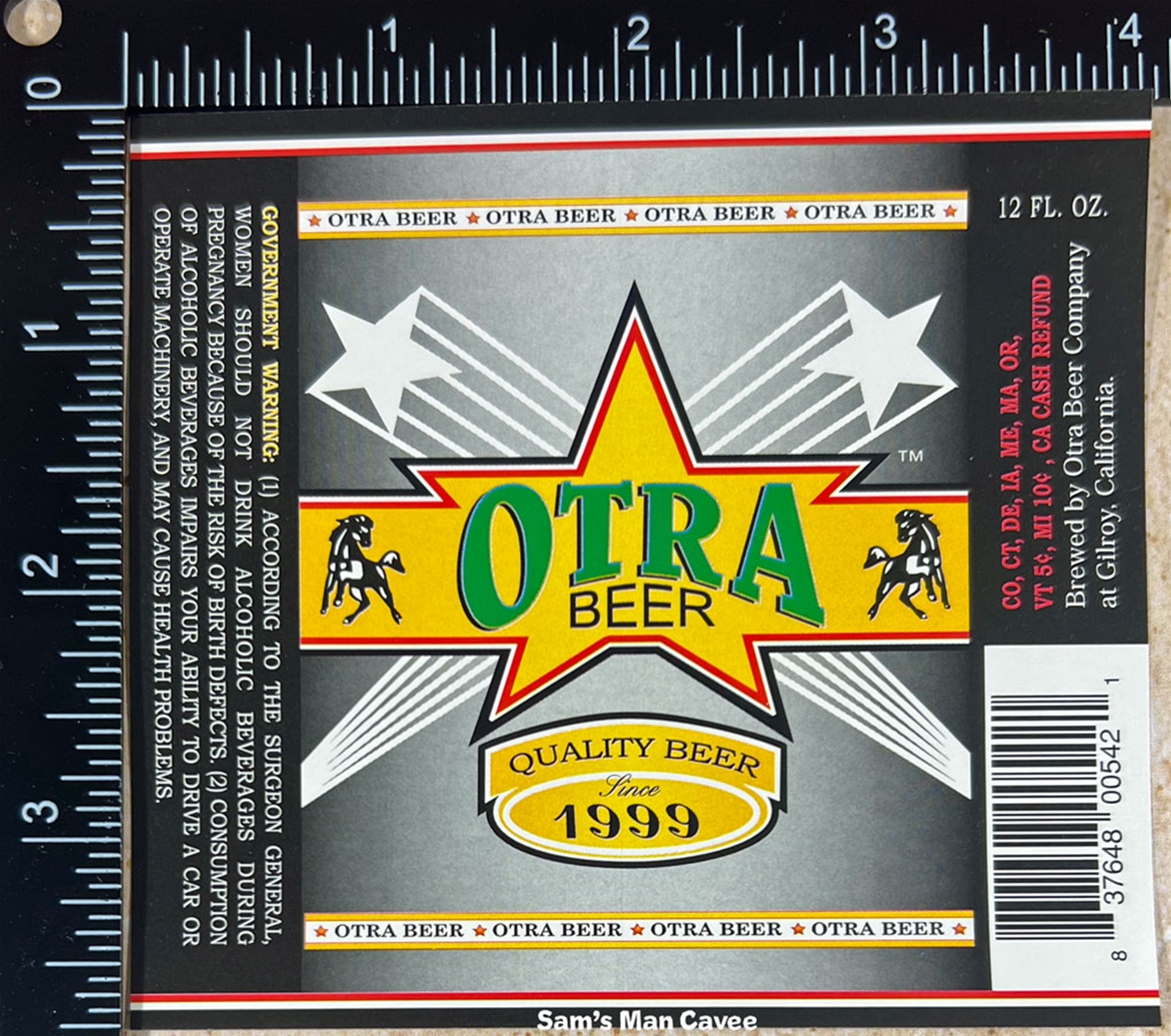 Otra Beer Label