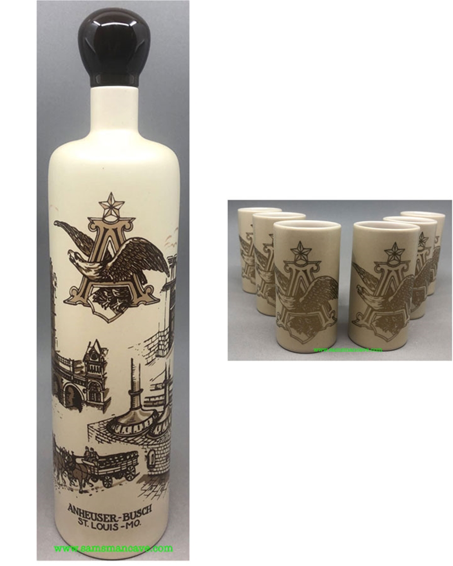 2006 AB Collectors Club St. Louis Decanter Set