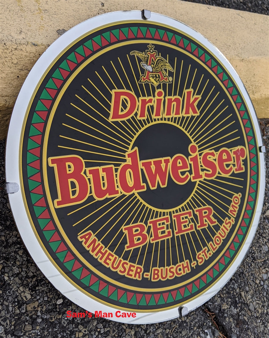 AnheuserBusch Collectors Club Drink Mirror