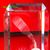 Budweiser Tilted Bottle and Glass Laser Crystal