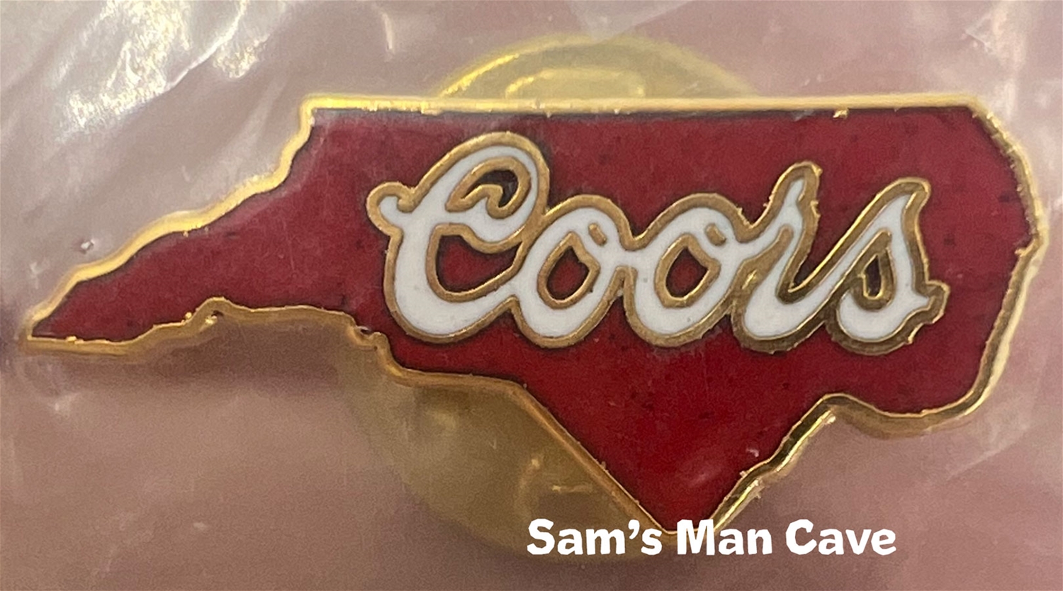 Coors North Carolina Pin