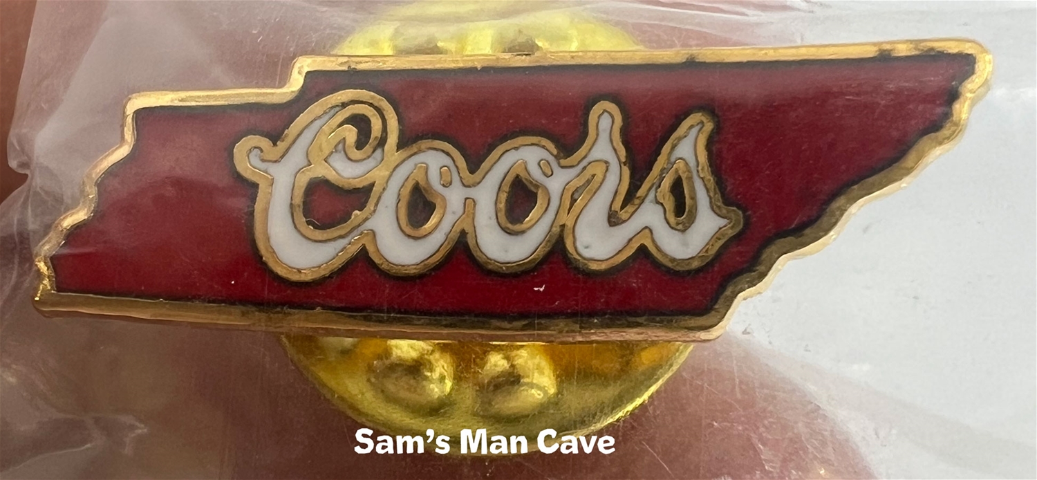 Coors Tennessee Pin