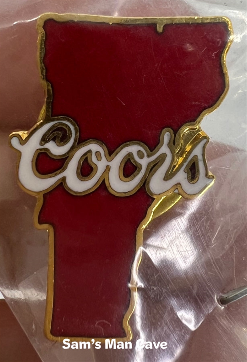 Coors Vermont Pin