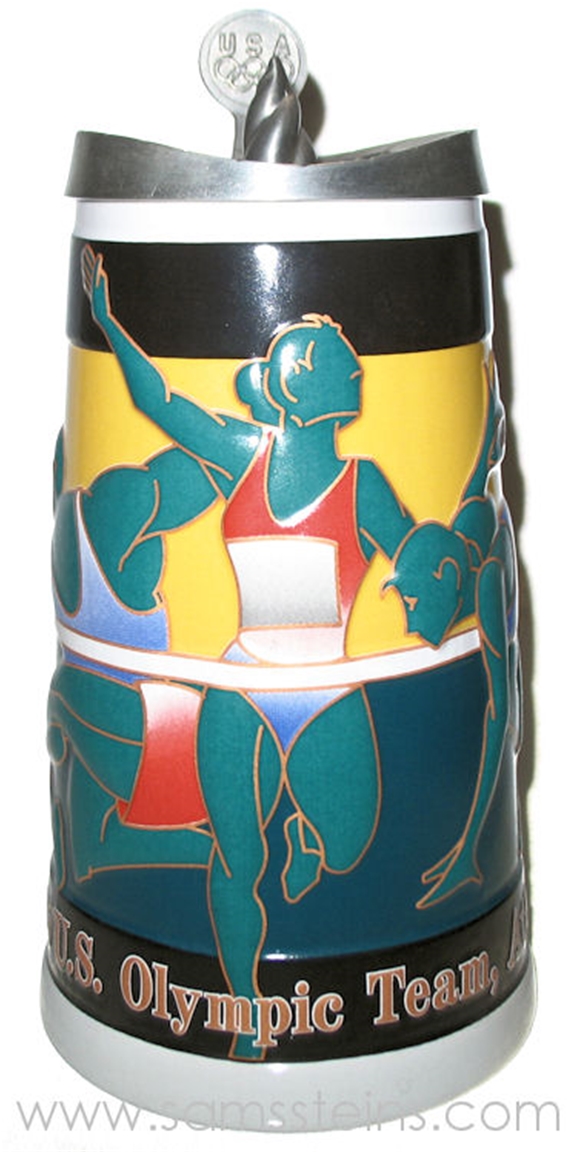 Budweiser 1996 US Olympic Team Track & Field Stein