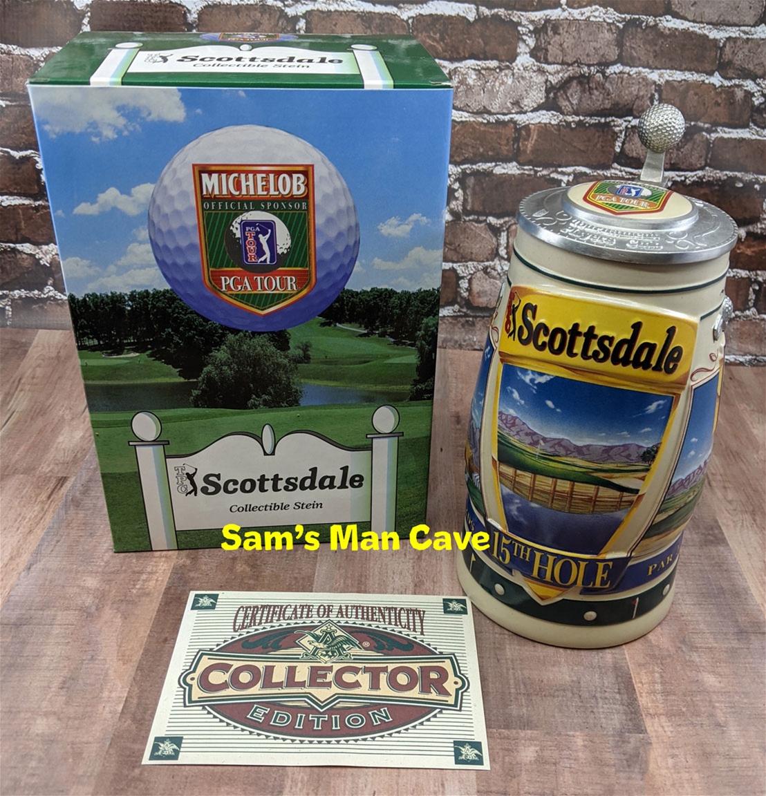 Michelob PGA Tour Series II TPC Scottsdale 15th Hole Stein