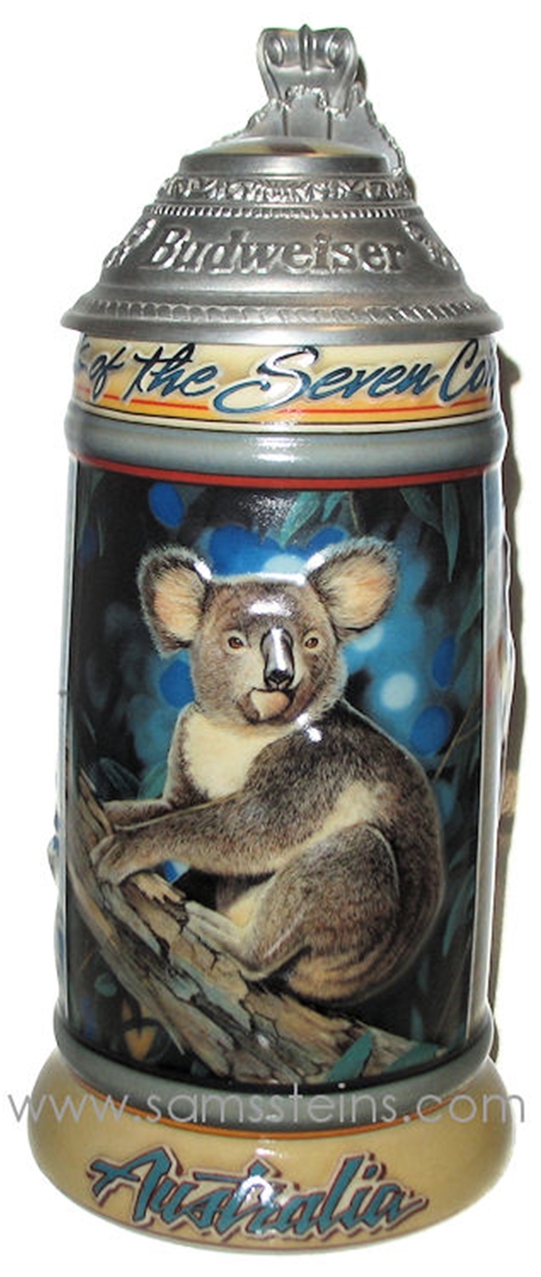 Budweiser Australia Stein
