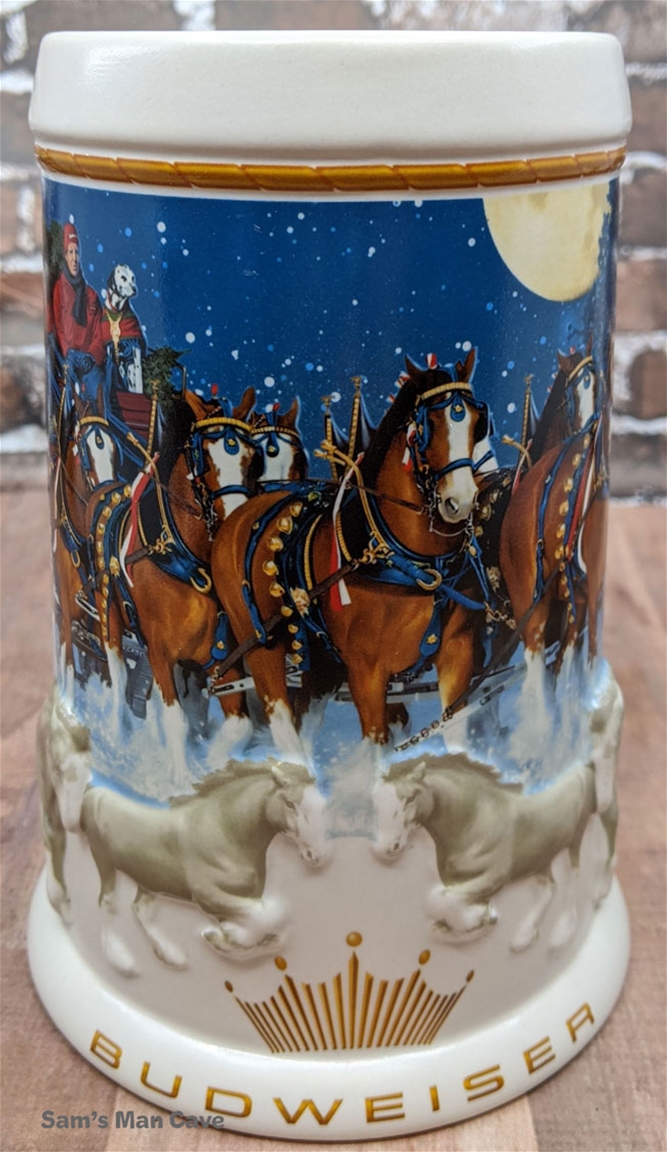2005 Budweiser Holiday Mug