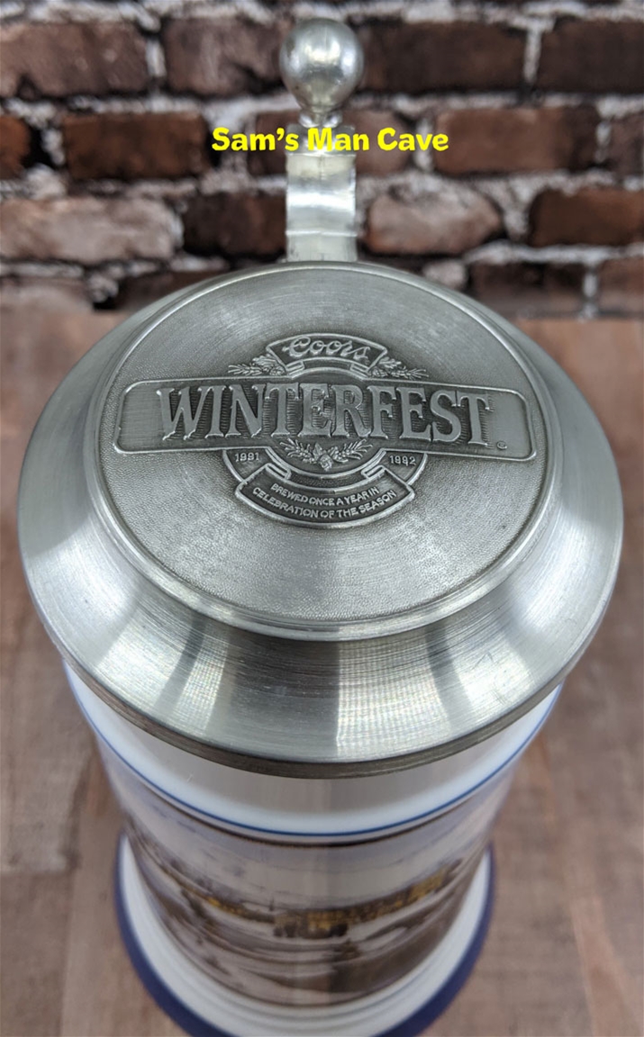 Coors Winterfest III Beer Stein