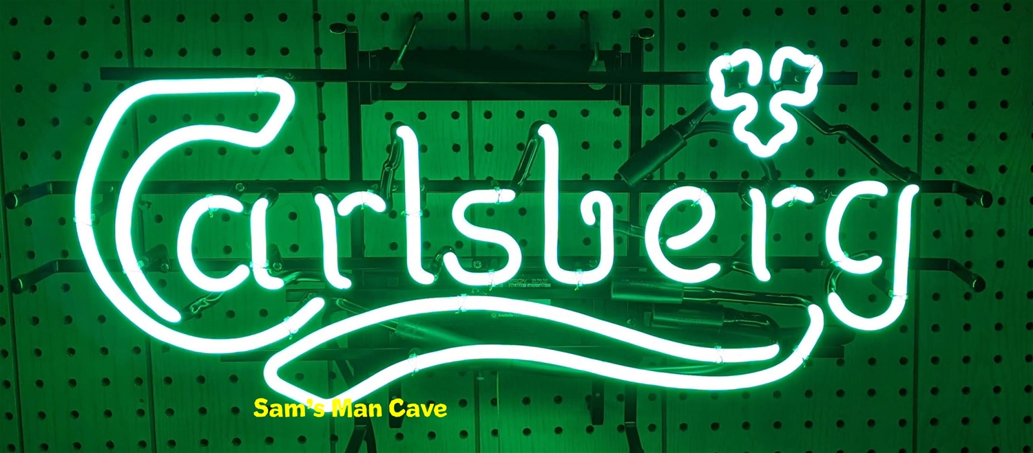 Carlsberg Shamrock Neon