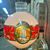 Coors Globe Wall Mount Sconce side lit view