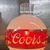 Coors Globe Wall Mount Sconce front lit view