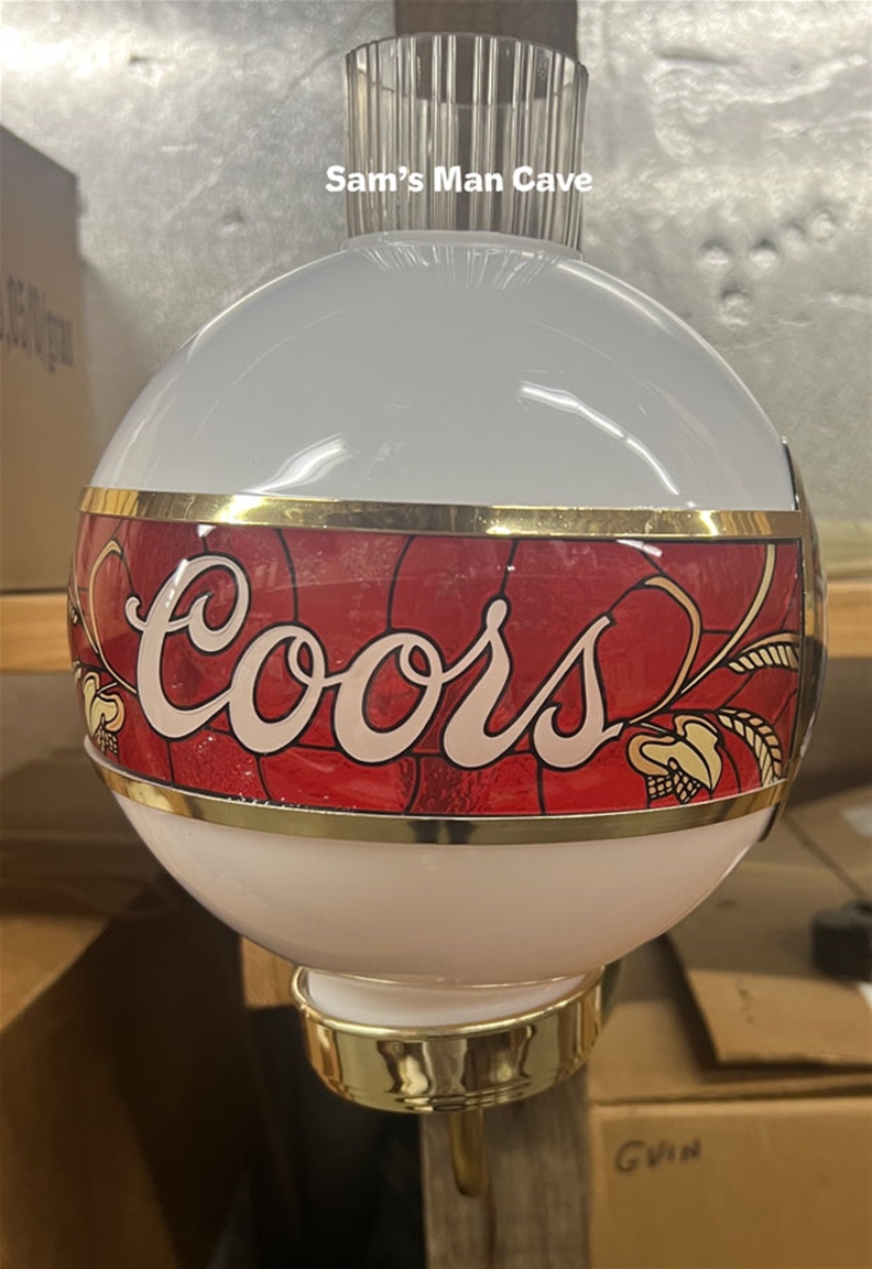 Coors Globe Wall Mount Sconce 