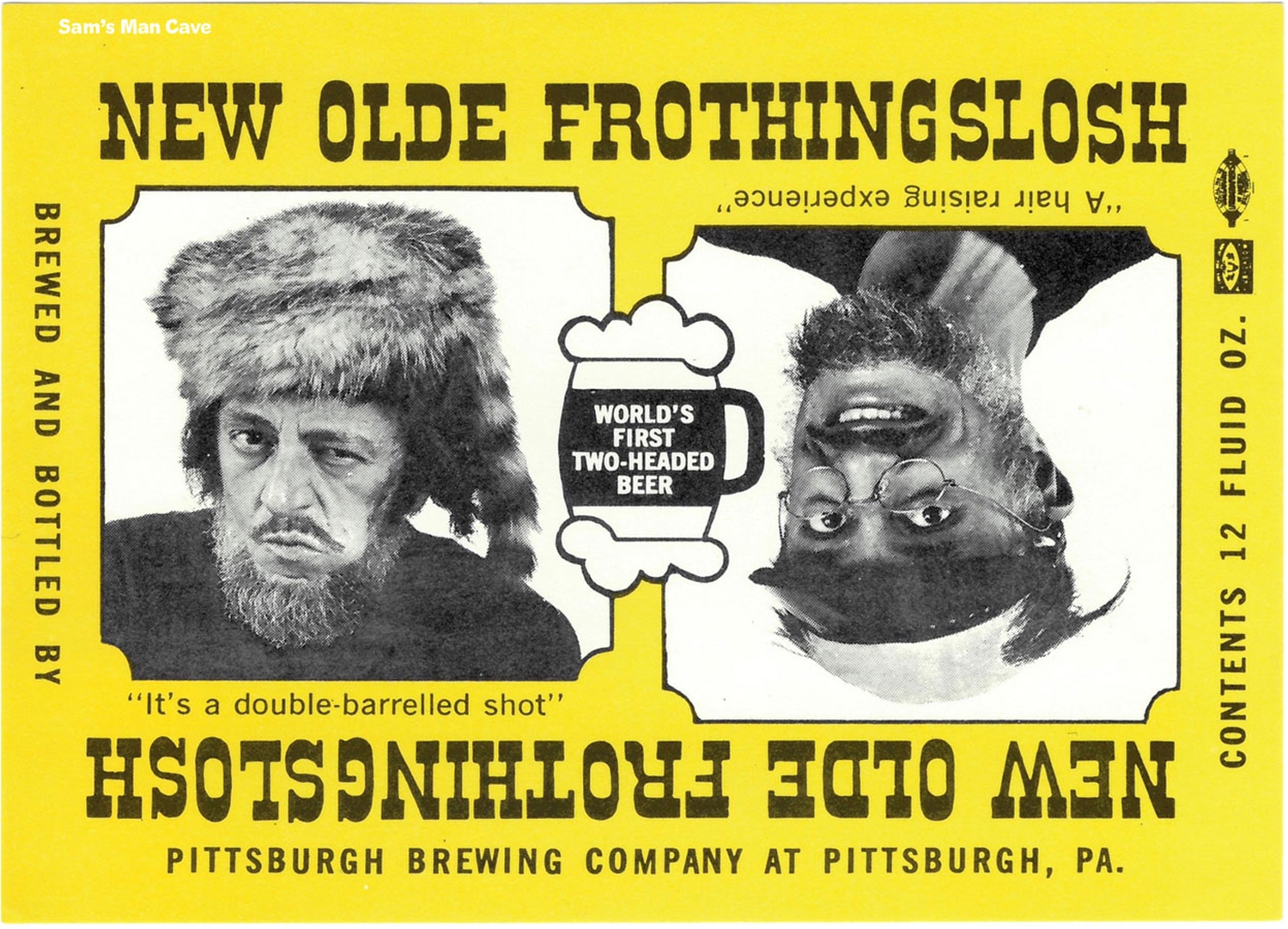 New Olde Frothingslosh Beer Label