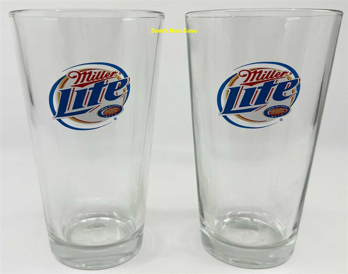 Miller Lite Pint Glass Set