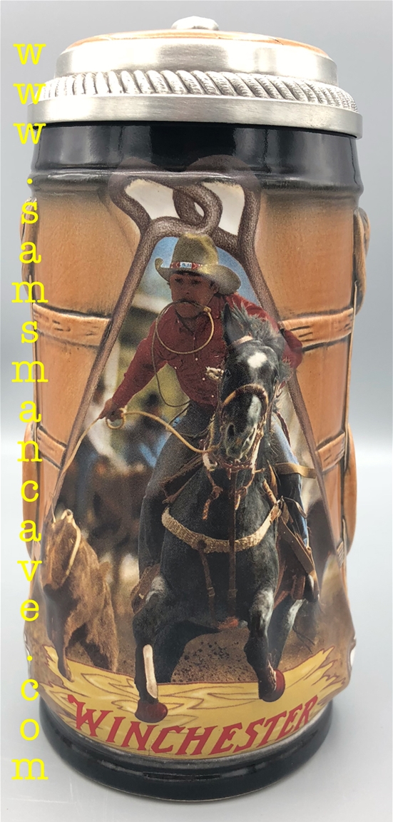 Winchester Rodeo Series I Calf Roping Stein