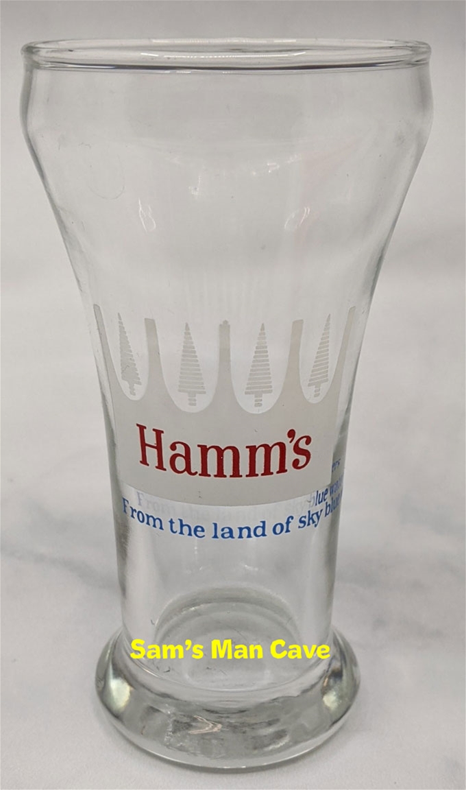 Hamm's Beer Glass