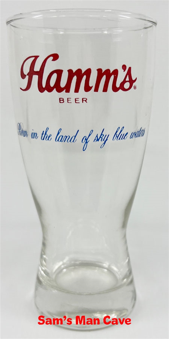 Hamm's Beer Glass