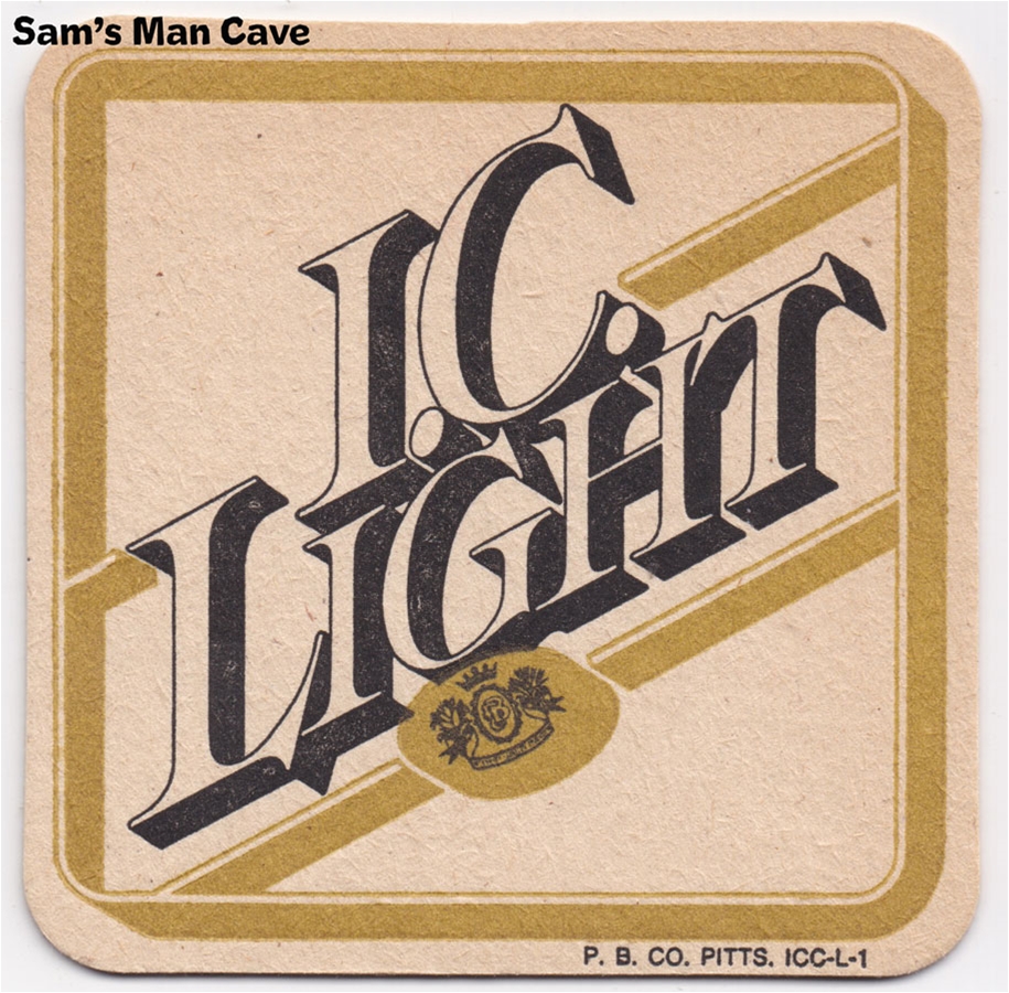 Iron City IC Light Beer Coaster
