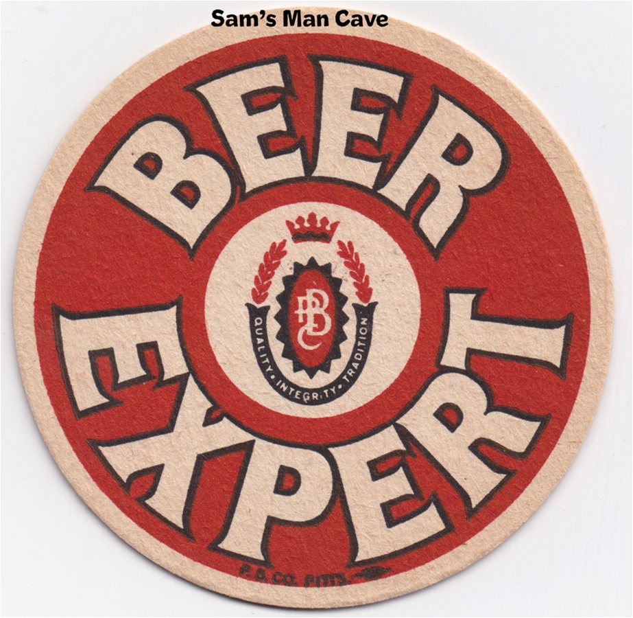 Iron City Beer Expert Beer Coaster