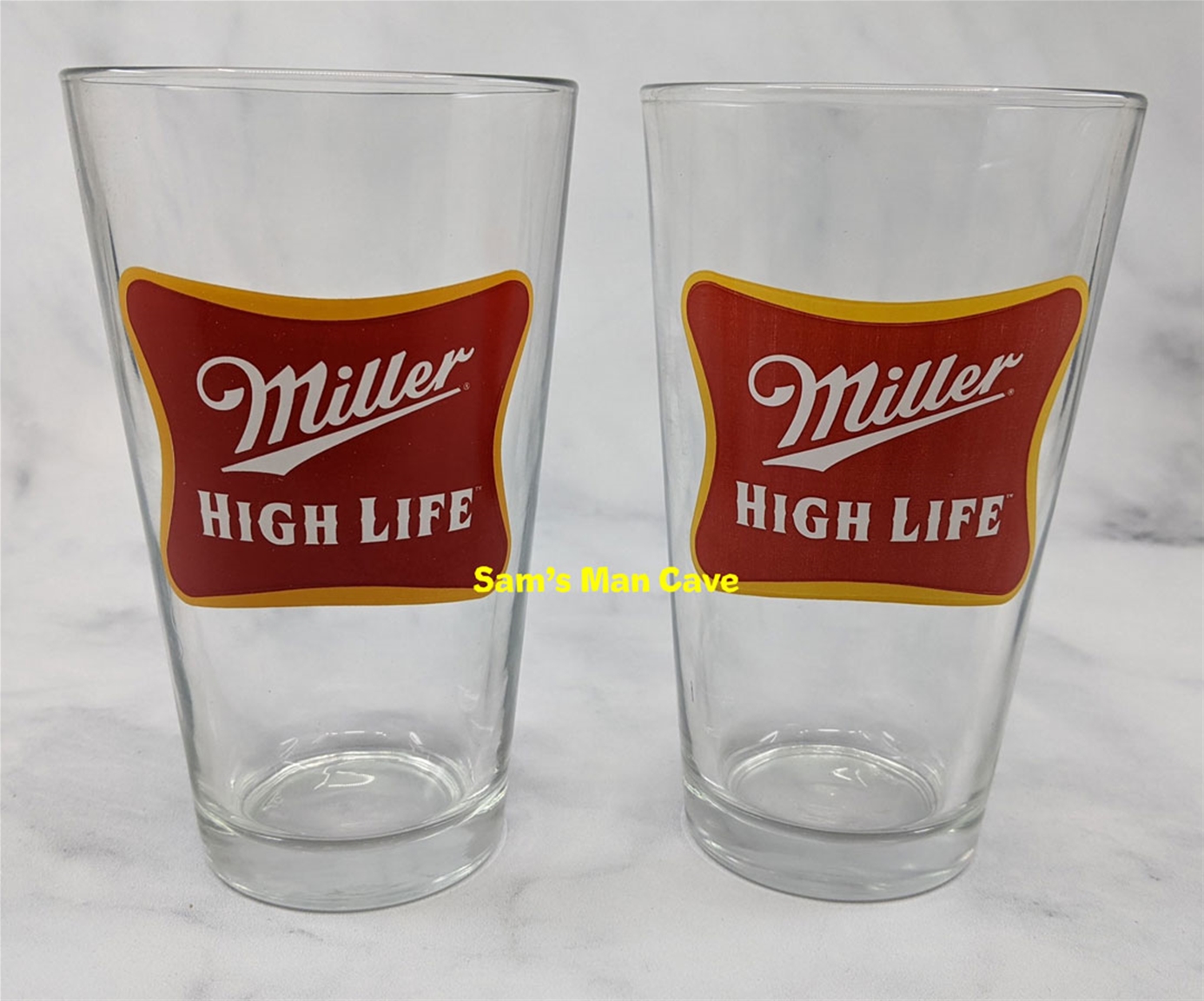 Miller High Life Pint Glass Set