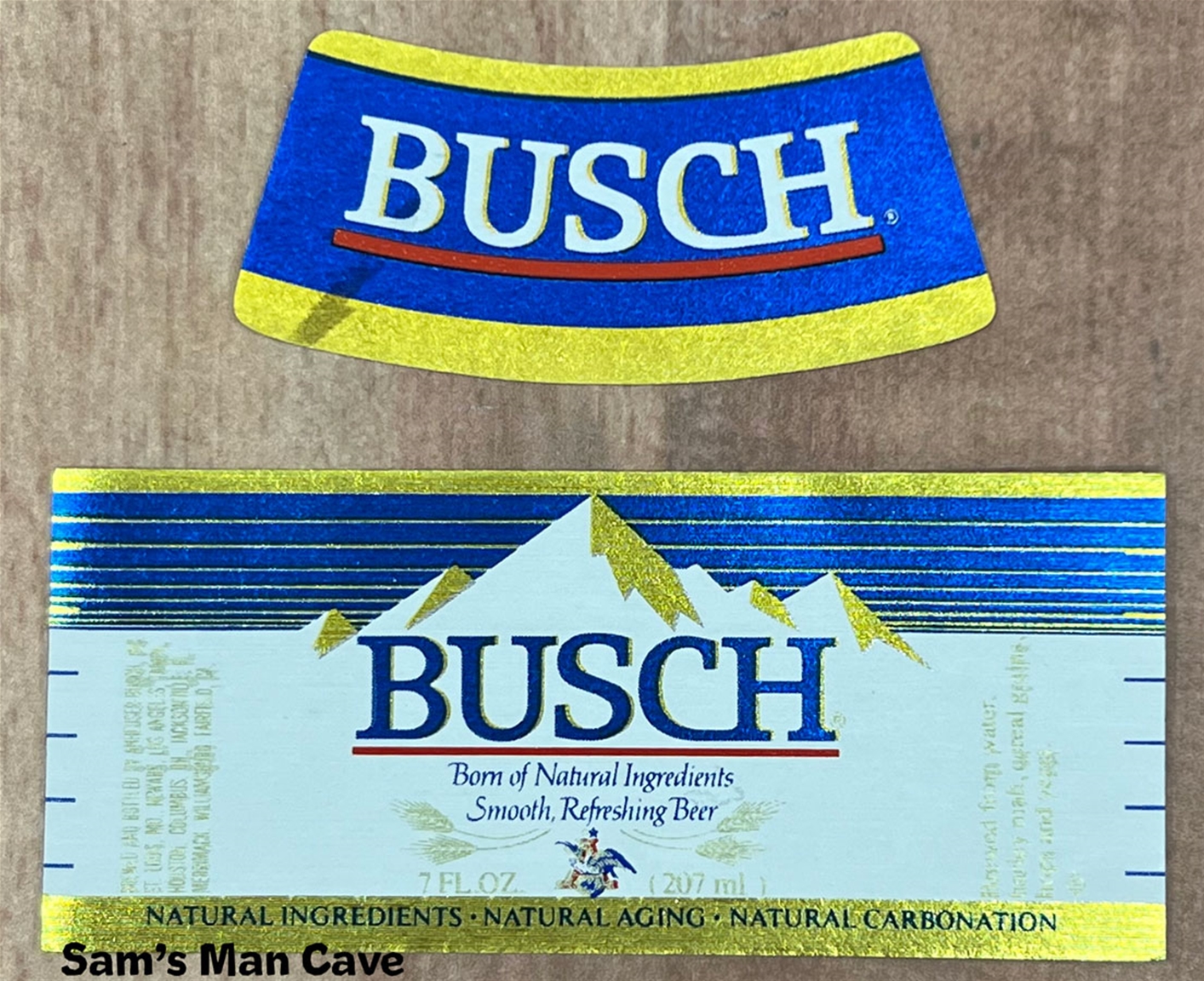 Busch Beer Label