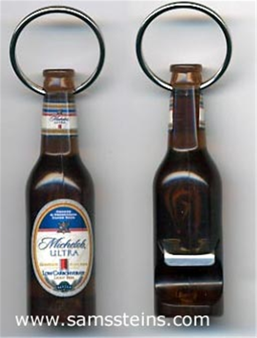 Michelob Ultra Bottle Opener Keychain