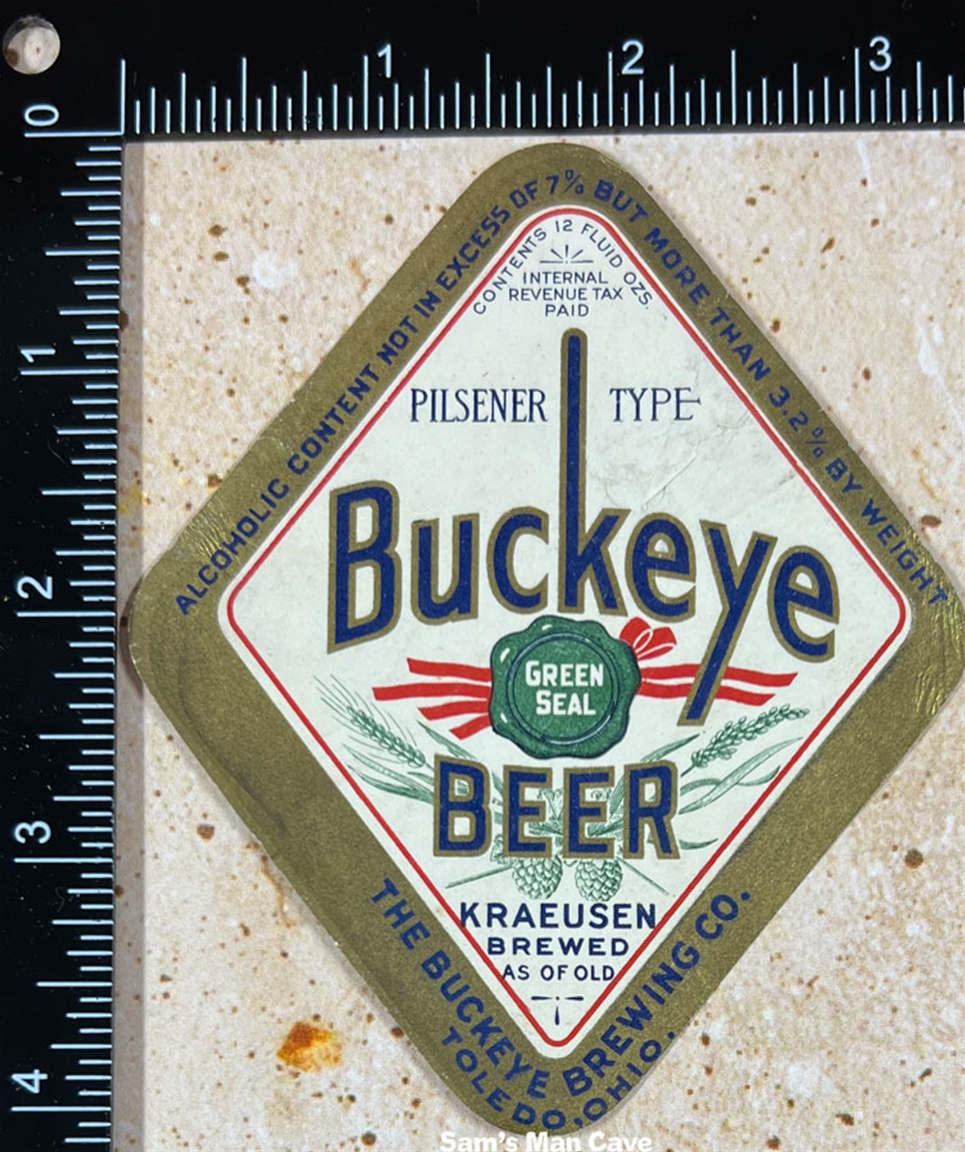 Buckeye IRTP Beer Label
