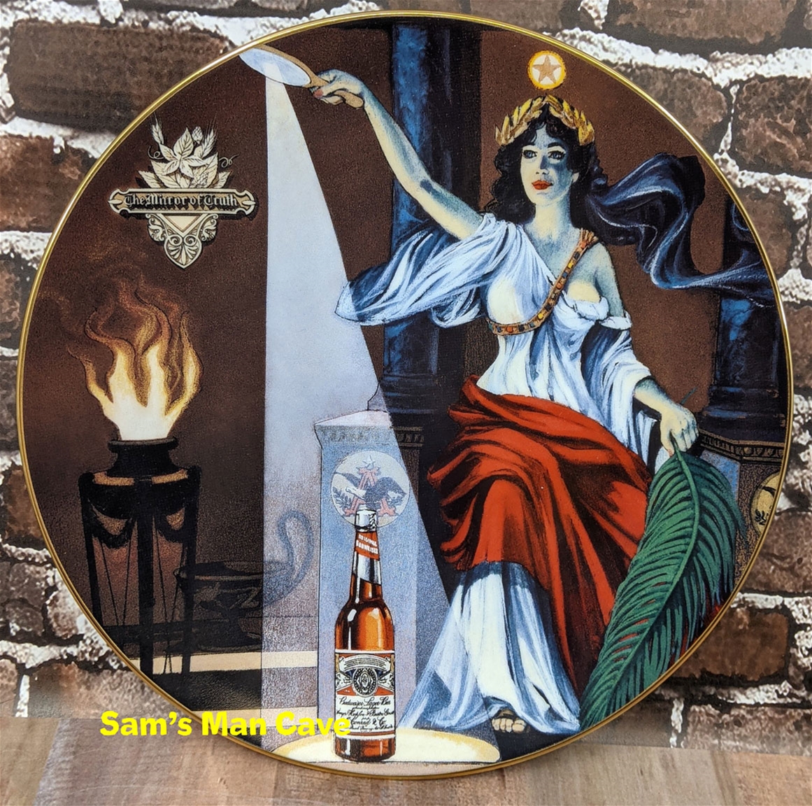 Budweiser Mirror of Truth Plate