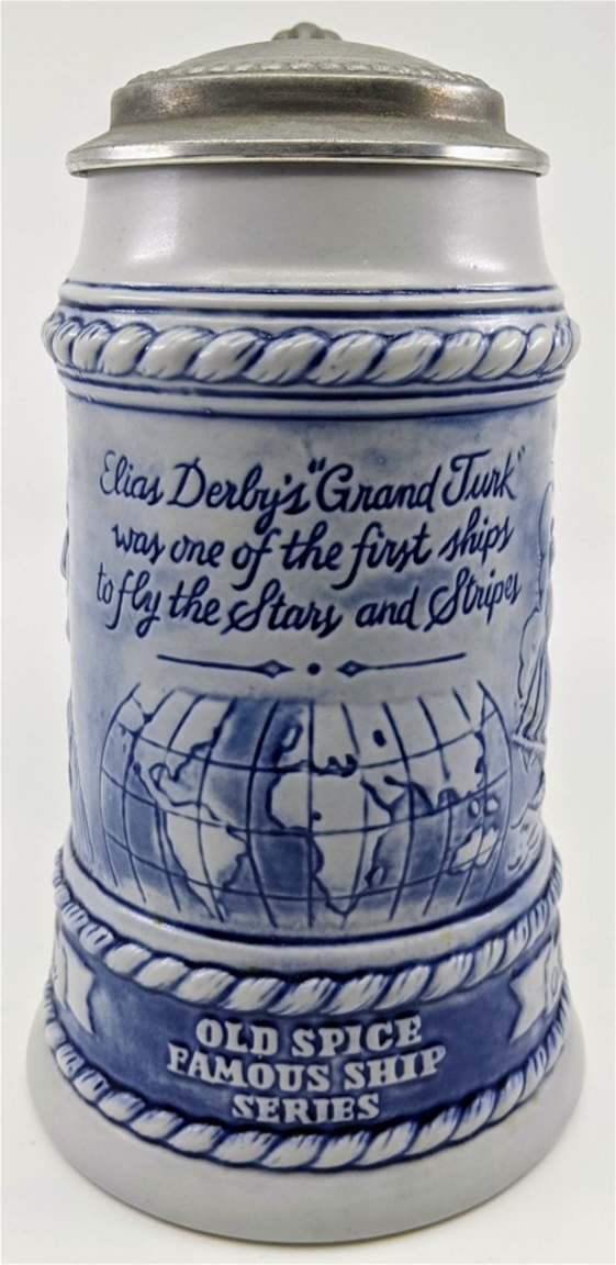 Old Spice Grand Turks Beer Stein