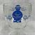Pabst Blue Ribbon Thumbprint Goblet