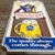 Pabst Please One by Land Two by Sea Wood Sign bottom angle