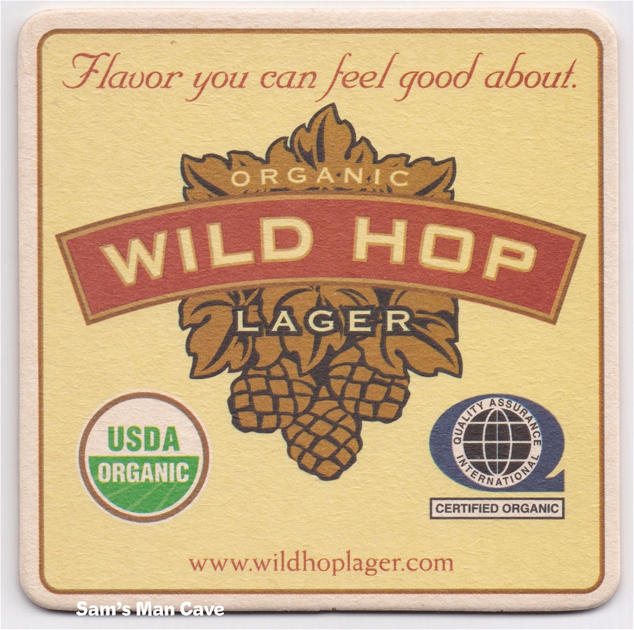 Wild Hop Lager Beer Coaster