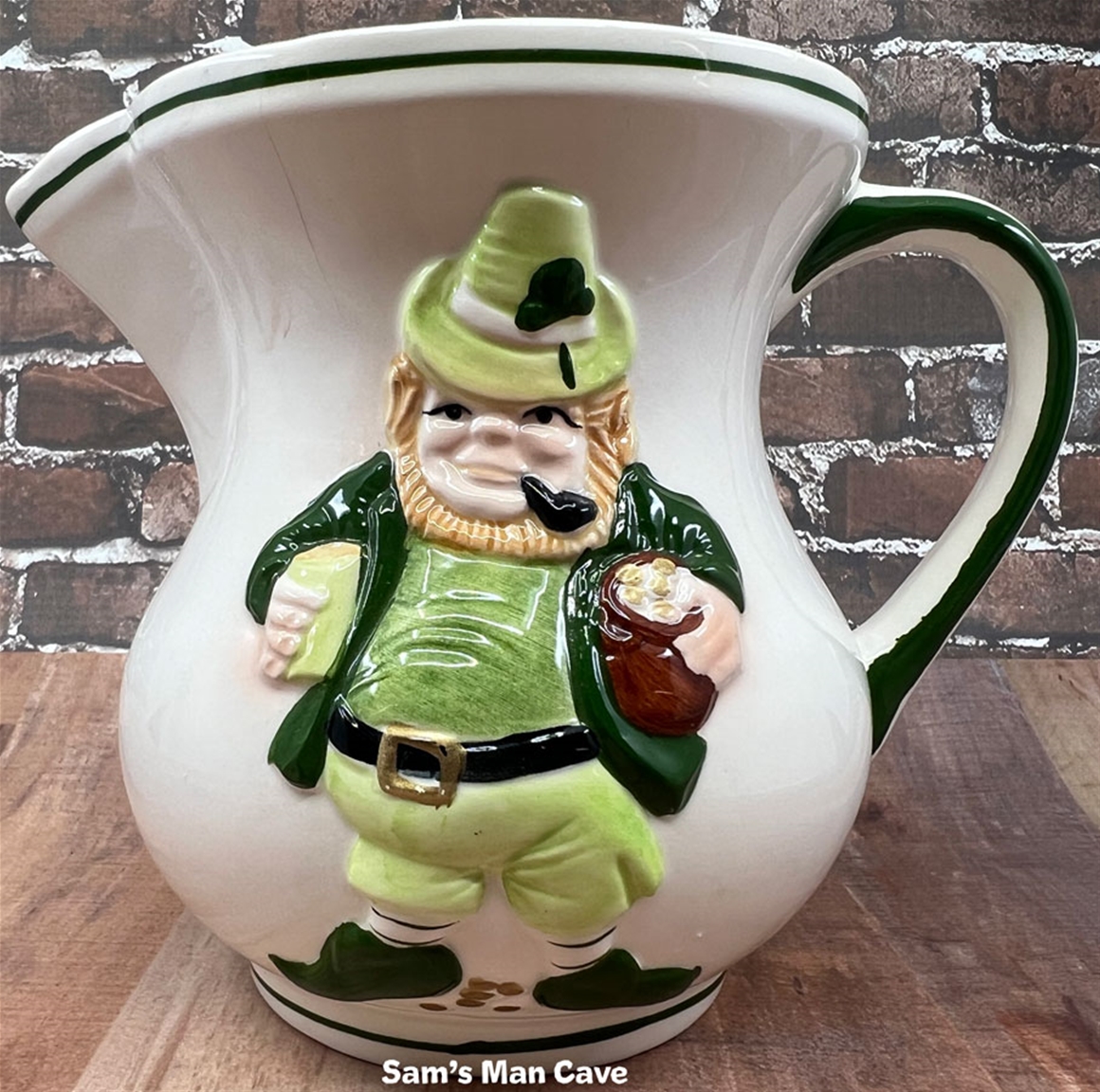 Hoffman Mr. Lucky Whiskey Pitcher