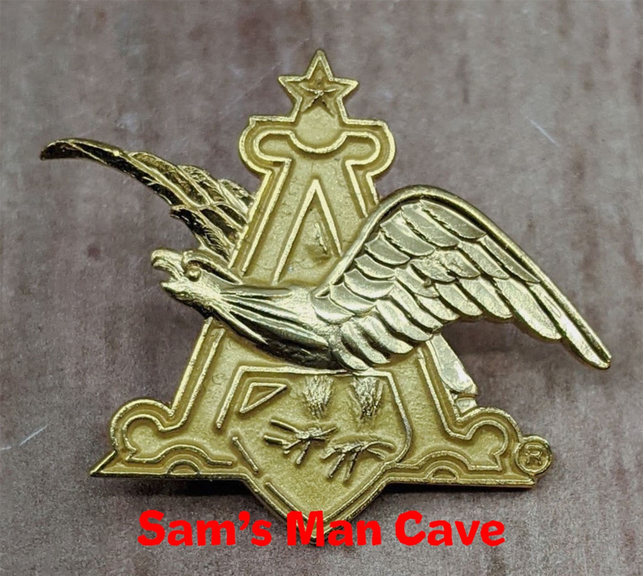 Budweiser A&Eagle Pin