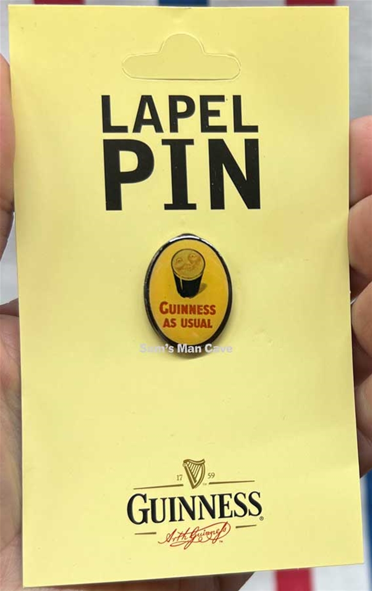 Guinness Pint Lapel Pin