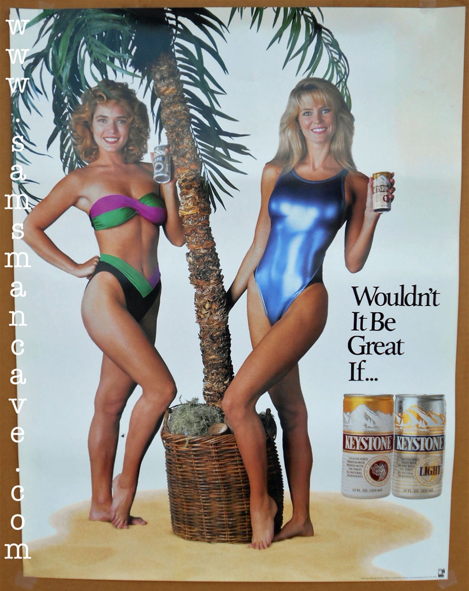 Keystone Wouldn't It Be Great Beer Poster