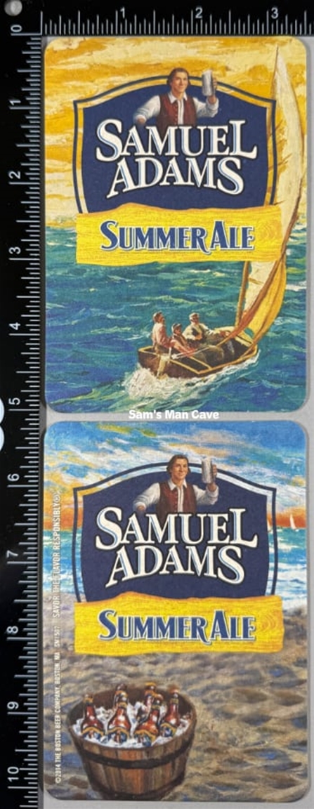 Samuel Adams Summer Ale Beer Coaster
