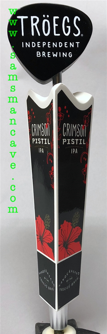 Troegs Crimson Pistil IPA Tap Handle
