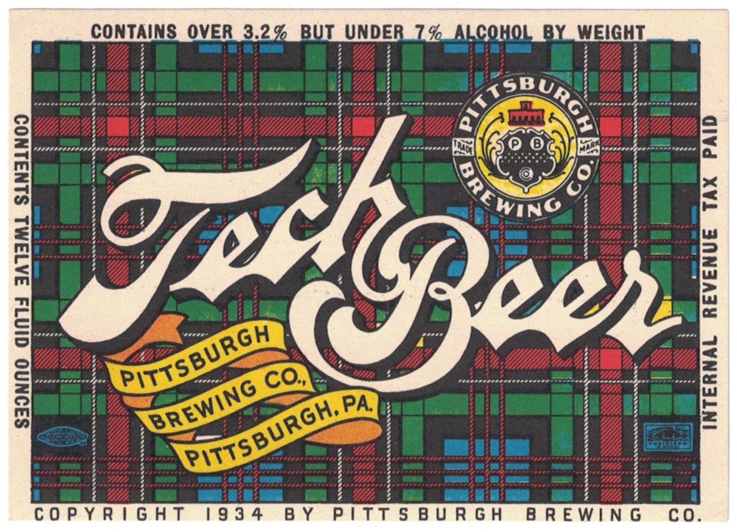 Tech Beer IRTP Label 