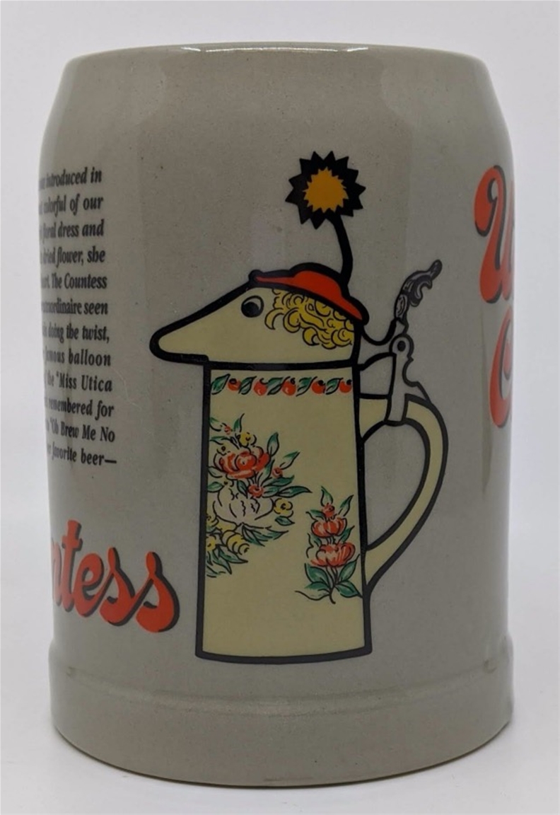 Utica Club Countess Beer Mug