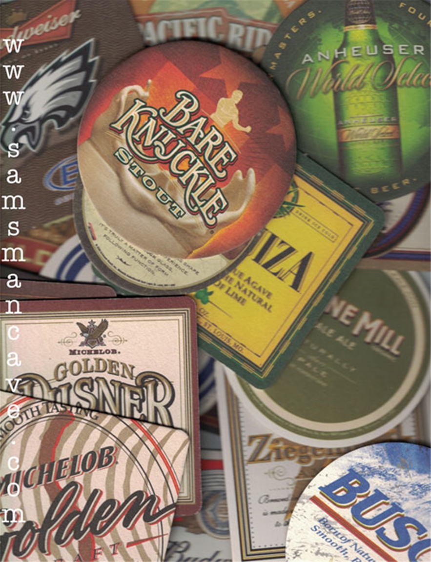 Anheuser-Busch Brewery Coaster Assortment