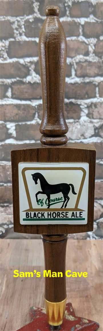 Black Horse Ale Tap Handle
