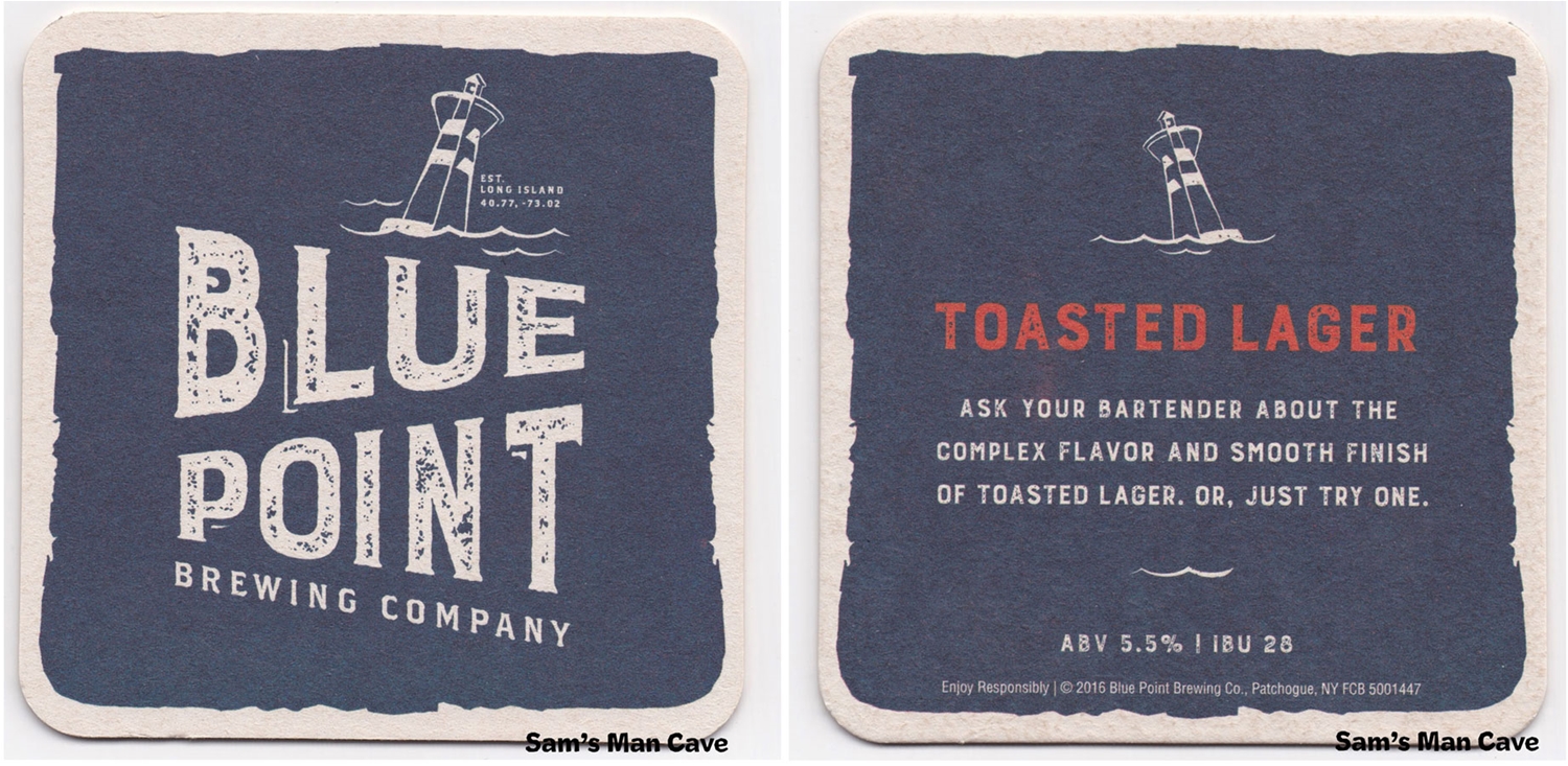 Blue Point Brewing Company Beer Coaster