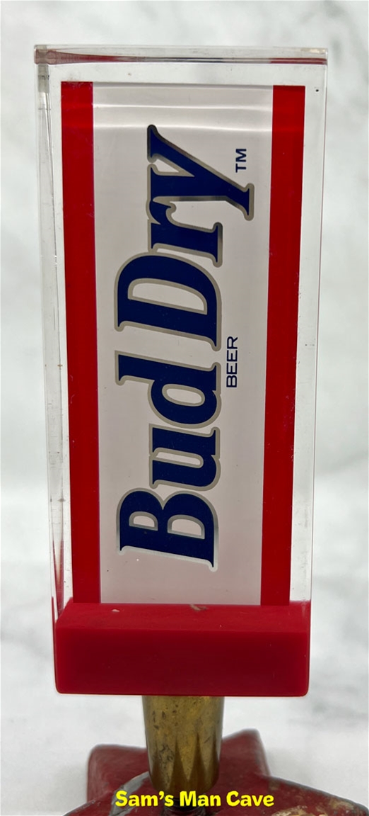 Bud Dry Beer Tap Handle