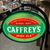 Caffrey's Double Sided Pub Sign