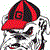 Georgia Bulldogs Beer Tap