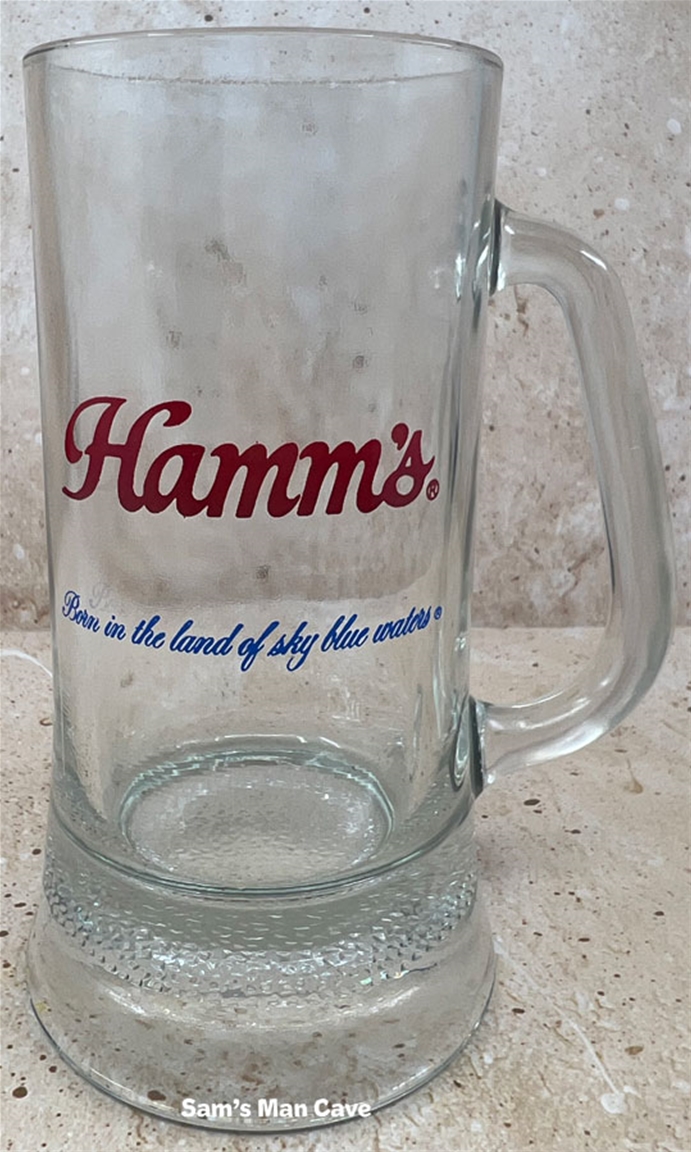Hamm's Glass Mug